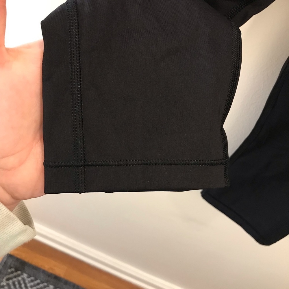 NWT Athleta Ultimate Stash Crop XS black leggings pants running workout - Picture 5 of 11